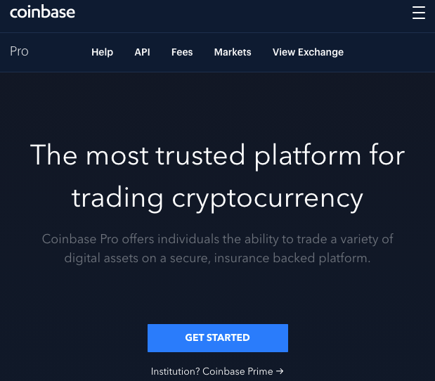 Coinbase Pro coinbase-pro