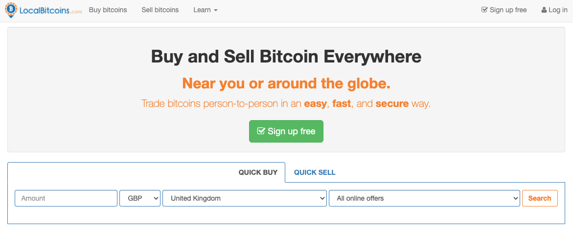 Local Bitcoins local-bitcoins